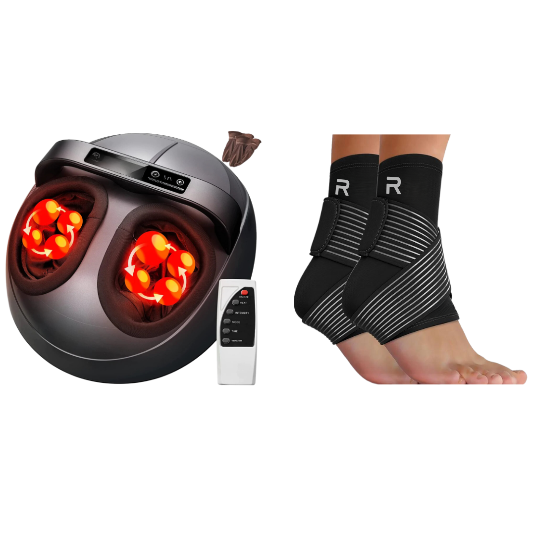 Recoverbody Foot Massager & Compression Socks Bundle