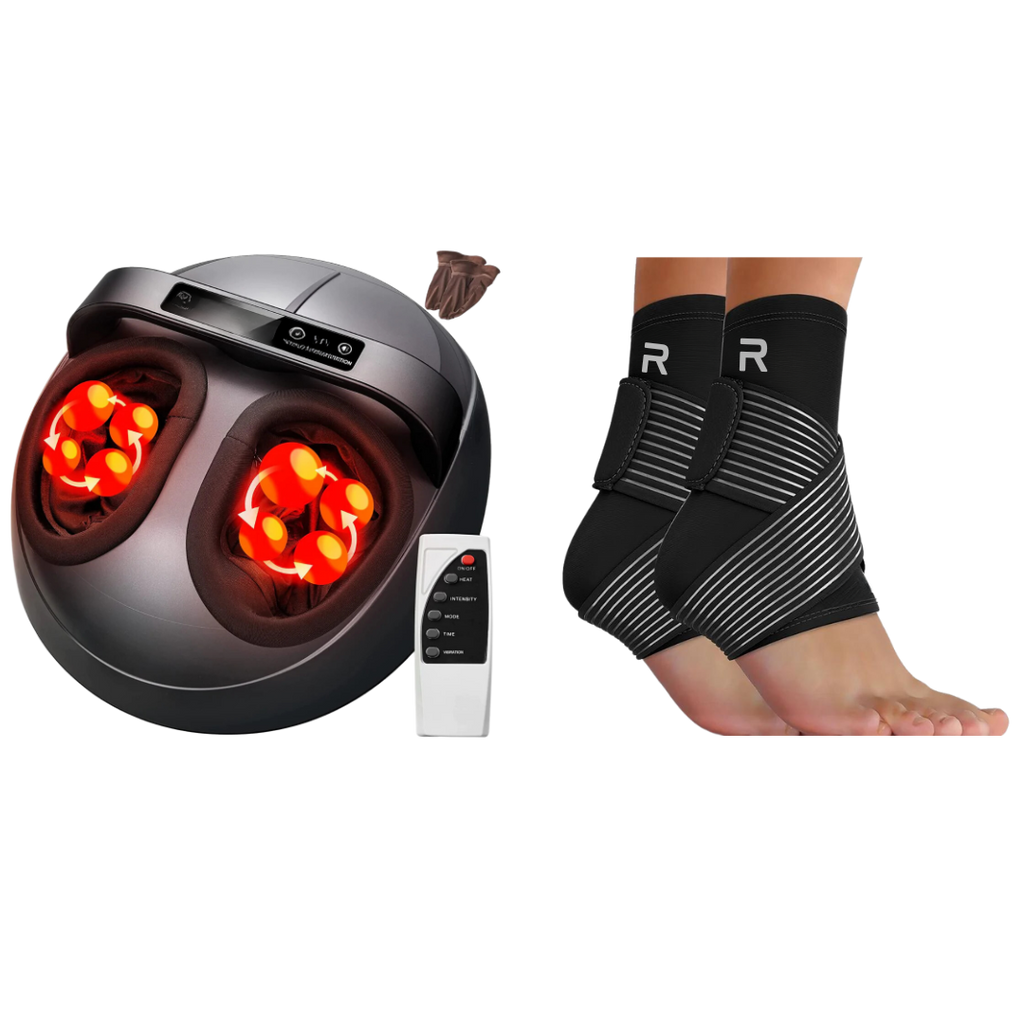 Recoverbody Foot Massager & Compression Socks Bundle